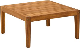 vidaXL Mesa De Jard&iacute;n Madera De Acacia S&oacute;lida Natural 60 X 60 X 30 Cm Vidaxl