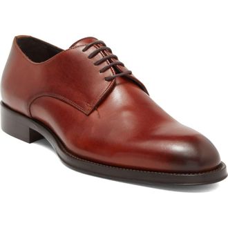Bruno Magli Cilo Leather Derby in Cognac at Nordstrom Rack, Size 8