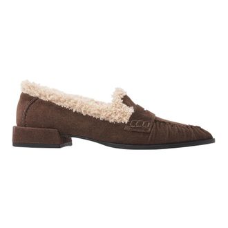 VIA VAI Schoenen, Dames, Bruin, 38 EU, Leer, Jazz Vica Loafers