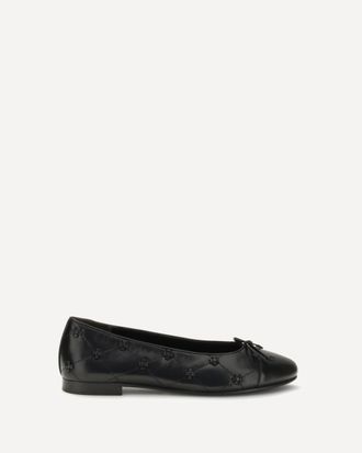 Tory Burch Bunny knot pointed Ballerinas Female 6.5