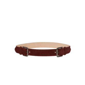 Max Mara Masunno Cintur&oacute;n - Accessories - Mujer - Marr&oacute;n - M
