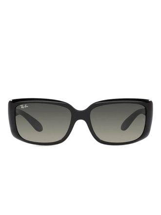 Ray-Ban Zonnebril met rechthoekig montuur - Zwart