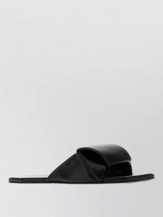 Loewe leather origami sandals open toe strap