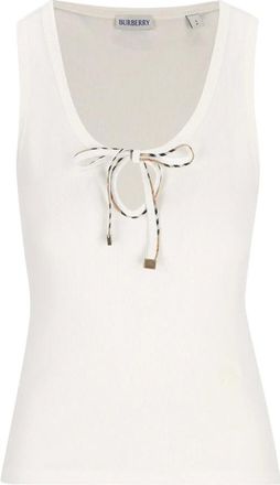 Burberry Mujer, Camisetas, Blanco, Talla: M