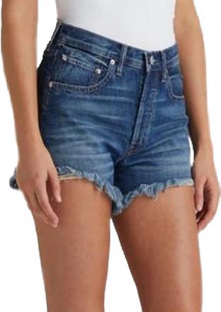 Edwin Cai Cutoff High Rise Short In Mad Love