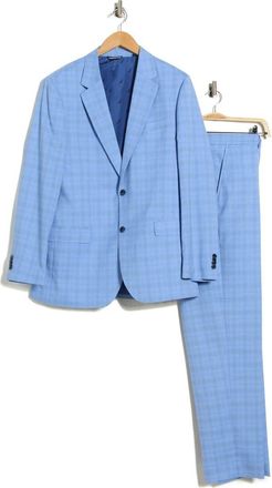 Nautica Light Blue Plaid Suit in Lt. Blue Plaid at Nordstrom Rack, Size 38 Regular