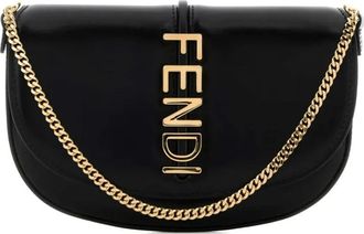 Fendi Dames, Tassen, Zwart, Maat: ONE Size