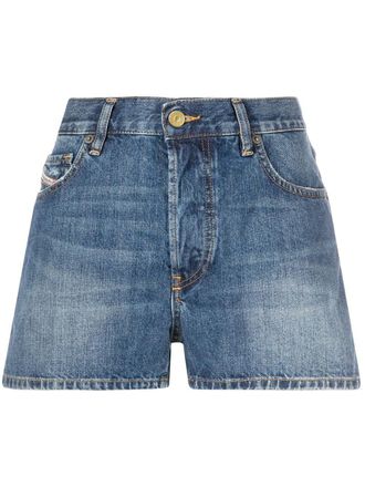 Diesel denim shorts - women - Cotton - 25 - Blue