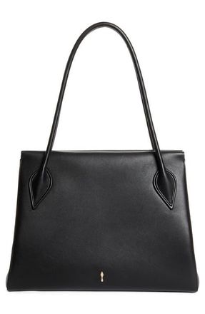 Christian Louboutin Large Calfskin East/West Tote in Black at Nordstrom