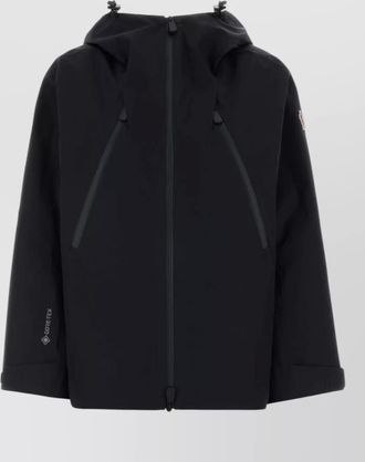Moncler gore tex santec hooded windbreaker jacket