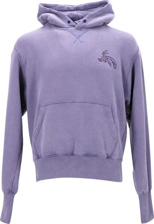 Eytys Lewis Hoodie in paars katoen