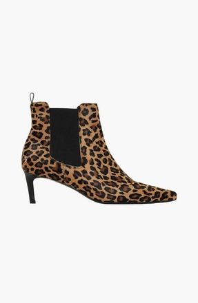 Anine Bing Stevie Calf Hair Boots in Leopard at Nordstrom, Size 38