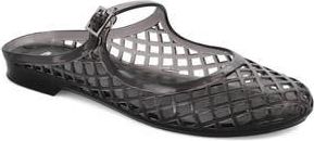 Mia Cherri Buckle Strap Flat in Black at Nordstrom Rack, Size 10