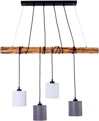 Näve Naeve MALTA Lámpara colgante de techo tipo barra Nature 4xE27