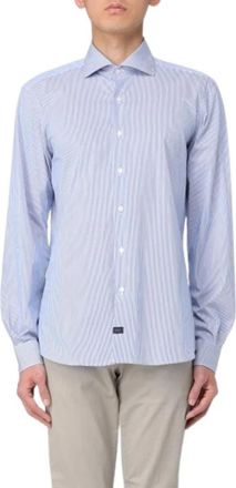 Fay Casual overhemd - Heren - Casual Overhemden - Blauw - S - Overhemden