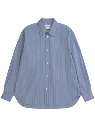 Norse Projects Refined Oversized Shirt with Classic Collar