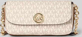 Michael Kors Falp Chain Bag mit Steckfach Modell NOLITA in Ecru, Gr&ouml;&szlig;e 1