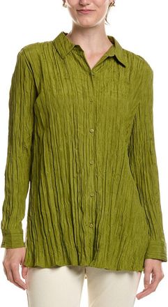 Eileen Fisher Eileen Fisher Classic Silk Pleat Shirt