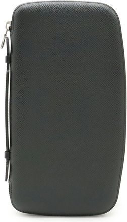 Louis Vuitton Ardoise Taiga Leather Long Wallet (Bi-Fold) (Pre-Owned)