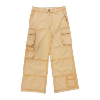 Untitled Artworks Wide Trousers, male, Beige, Size: XL Utility Cargo Pants