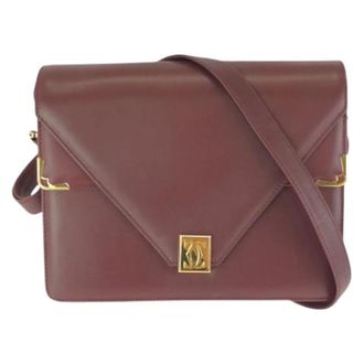 Cartier Pre-owned Shoulder Bags, female, Red, Size: ONE SIZE Pre-owned Vintage Shoulder Bag