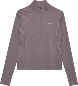 Halo Training Half Zip Funktionsshirt f&uuml;r Damen | grau