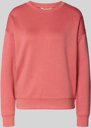 Moss Copenhagen Sweatshirt mit Rundhalsausschnitt Modell Ima in Koralle, Gr&ouml;&szlig;e L/XL