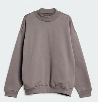 adidas Basketball Crew Sweatshirt Asia Sizing Brown IX1966