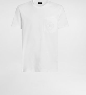 Dolce & Gabbana T-shirt M/corta Giro - Man T-shirts And Polos White 46