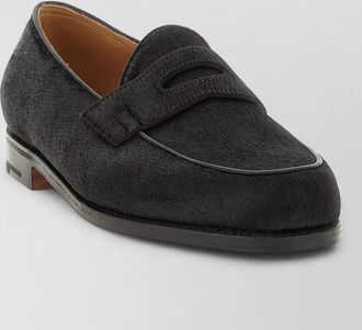 John Lobb calf leather loafers