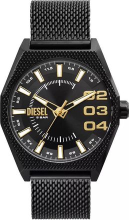 Diesel Scraper Quartz Black Dial Mens Watch DZ2194