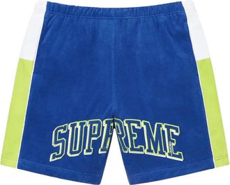 SUPREME Shorts sportivi Terry con logo - Blu