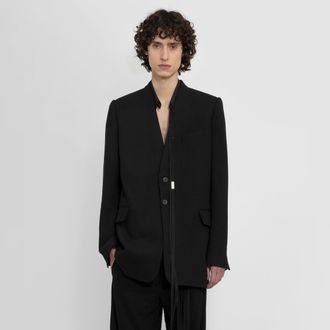 Ann Demeulemeester MAN BLACK BLAZERS