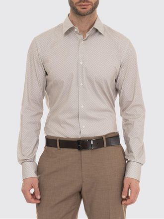 HUGO BOSS Camicia casual in cotone stretch