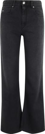 Isabel Marant Belvira Bootcut Jeans - Dames - Bootcut Jeans - Zwart - S - Jeans
