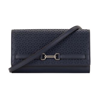 Michael Kors Dames, Tassen, Blauw, Maat: ONE Size Leer