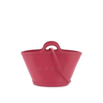 Marni Leather Small Tropicalia Bucket Bag