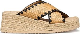 Geox Alemeria - Dames - Sleehakken - Beige - 41 EU - Schoenen