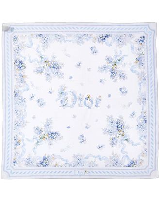 Dior Lilac Silk Scarf