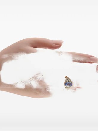 Luxury Bazaar sapphire and diamond ring - Oro