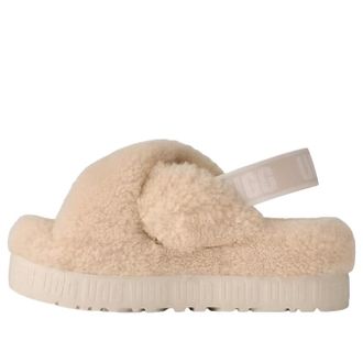 UGG (WMNS) UGG Oh Fluffita Cross Strap Sandal Natural 1191135-NAT