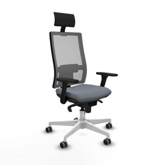 Piqueras y Crespo Piqueras Et Crespo Horna Silla De Oficina Gris Ajustable