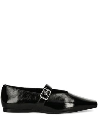 Vagabond Wioletta buckle-fastening ballet flats - Black