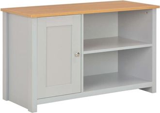 vidaXL Mobile Porta tv Grigio 95x39x58 cm - Vidaxl