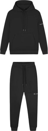 Black Bananas Jumpsuits & Playsuits, Heren, Zwart, XL, Katoen, Force Trainingspak