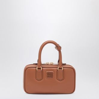 Miu Miu Mini Arcadie satchel in Cognac colour