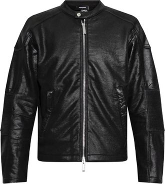 Dsquared2 Bomber con zip - Nero
