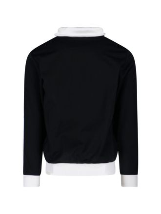 adidas Mens Sweaters Black Cotton-Bci-Recycled Polyester Cotton-bci/recycled
