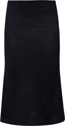 The Row Jesto midi skirt - Blue