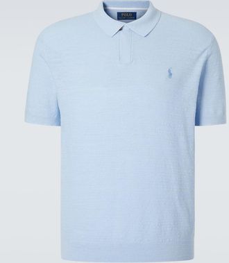 Polo Ralph Lauren Cotton and linen polo shirt